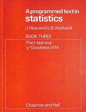 The t-test and X2 Goodness of