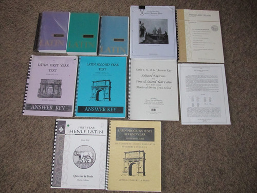 First and second year latin - second,