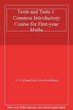 Texts and Tests 1: Common