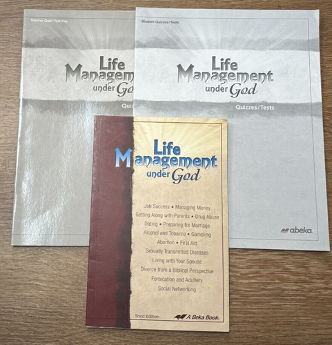 Abeka life management under - life,